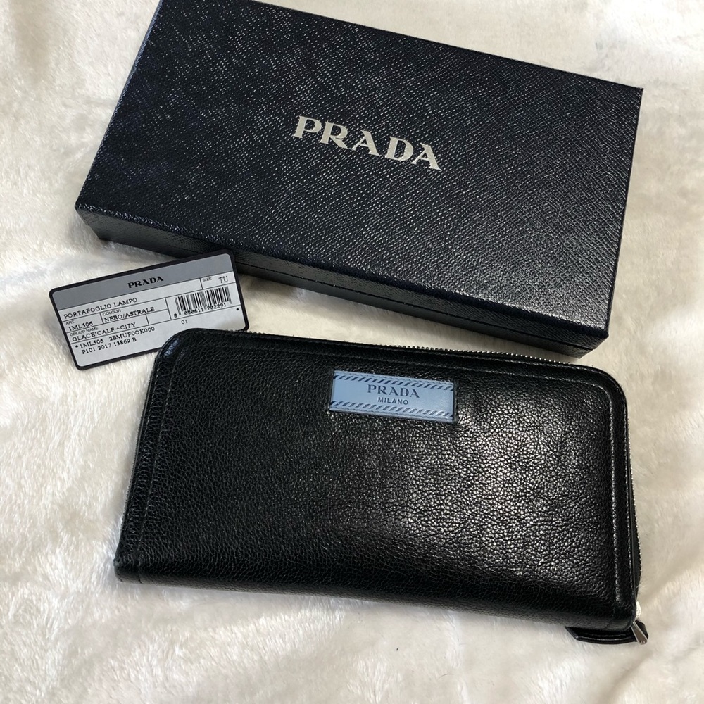 Authentic Prada long wallets